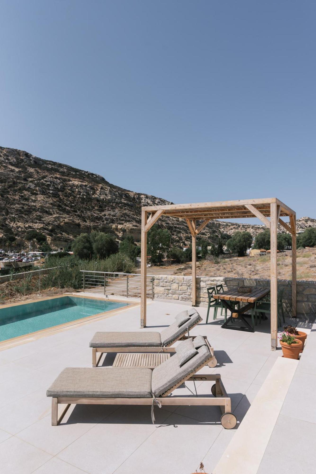 Luxury Villas Ammos In Style Μάταλα Εξωτερικό φωτογραφία
